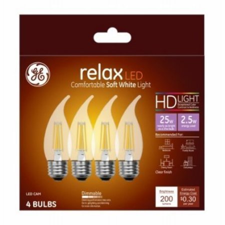 CURRENT Ge 4Pk 2.5W Sw Rel Bulb 45576